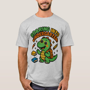 Brüllendes Kindergartendinosaurier-T-Shirt T-Shirt
