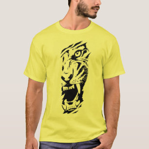 Brüllendes Löwe Grafik T-Shirt