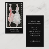 Brüllenmode 20s visitenkarte (Vorne/Hinten)