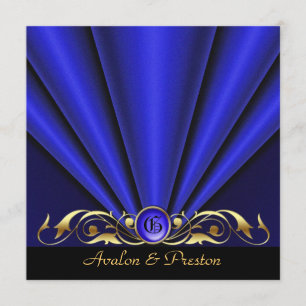 Brüllenzwanziger jahre blaues einladung