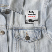 Brüllenzwanziger jahre Party-Namen-Umbau Button (Beispiel)