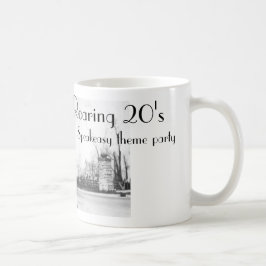 Brüllenzwanziger jahre Speakeasyzwanziger jahre Kaffeetasse