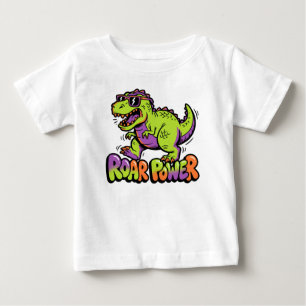 Brüllkraft Cooler T-Rex Dinosaurier Baby T-shirt