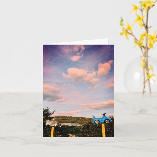 Brum Brum Karte (Gelbe Blume)