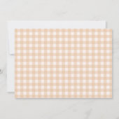 Brunch AnyOne Foto Einladung zum 1. Geburtstag (Rückseite)