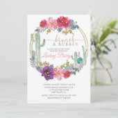 BRUNCH, BABY DUSCHE, WÜSTE THEMEN, BLUMEN (Stehend Vorderseite)