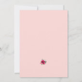 Brunch-Brautparty mit Bläschen Einladung (Rückseite)