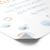 Brunch Bubbly and Baby Showroom Parfait Bar Poster (Ecke)