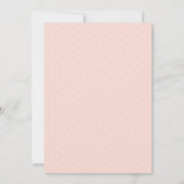 Brunch & Bubbly Boho Bridal Dusche Einladung (Rückseite)