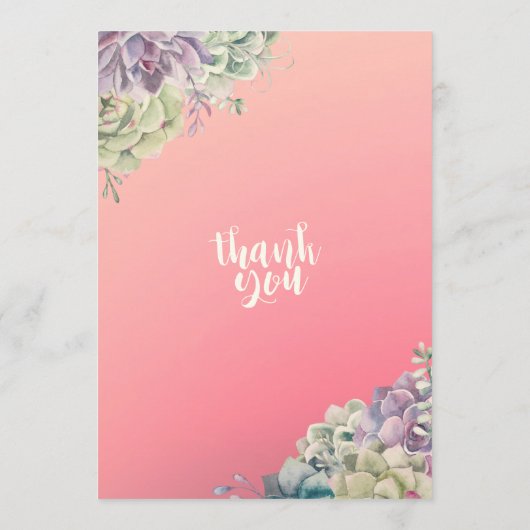 Brunch & Bubbly Brautparty Aquarell Einladung (Rückseite)