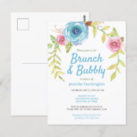 Brunch & Bubbly Brautparty Blumenladen