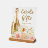Brunch & Bubbly Brautparty Cards & Geschenke Acrylschild (Winkel)