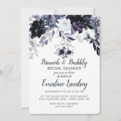 Brunch & Bubbly Brautparty Einladung (Vorderseite)