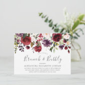 Brunch & Bubbly Brautparty Einladung (Stehend Vorderseite)