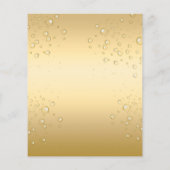 Brunch Bubbly Brautparty Flyer (Hinten)