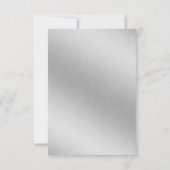 Brunch Bubbly Brautparty Mason Jar String Light Einladung (Rückseite)