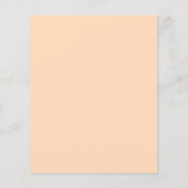 Brunch Bubbly Brautparty Punch Einladung (Rückseite)