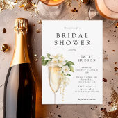 Brunch & Bubbly Bridal Dusche Einladung