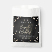 Brunch & Bubbly Confetti Brautparty Geschenktütchen (Vorderseite)