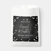 Brunch & Bubbly Confetti Brautparty Geschenktütchen (Vorderseite)
