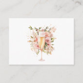 Brunch & Bubbly Display Card | Blumendekor Begleitkarte (Rückseite)