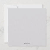 Brunch Bubbly Dress Gray Bridal Dusche Einladungen (Rückseite)