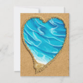 Brunch & Bubbly - Einladungen für Beach & Sand Hea (Rückseite)