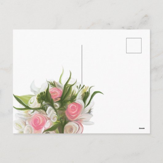 Brunch & Bubbly Feiertagspostkarte (Rückseite)