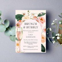 Brunch & Bubbly Floral Arch Brautparty