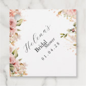 Brunch & Bubbly Gevor Tag | Brautparty Geschenkanhänger (Vorderseite)