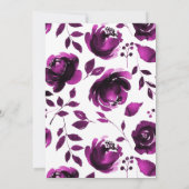 Brunch Bubbly Gold Pink Brautparty Einladung (Rückseite)