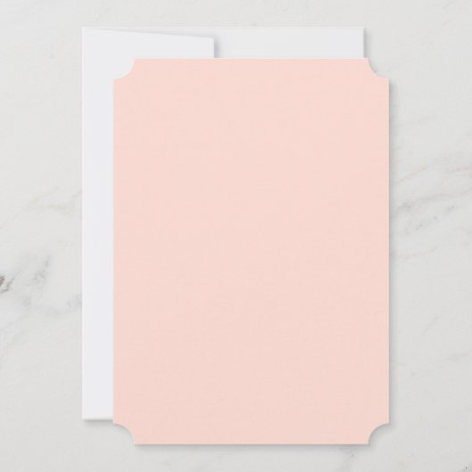 Brunch & Bubbly Peach Champagne Brautparty Einladung (Rückseite)