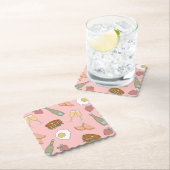 Brunch & Bubbly Untersetzer aus Papier (Vor Ort)