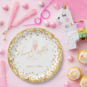 Brunch & Bubbly-Verlobung | Bachelorette | Dusche Pappteller (Party)