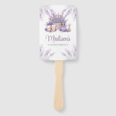 Brunch Custom Foto Fächer (Vorderseite)