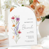 Brunch der einfachen Blumenmütter Einladung