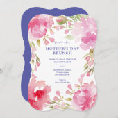 Brunch der gesegneten Foliage Mother Einladung (Vorne/Hinten)