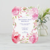 Brunch der gesegneten Foliage Mother Einladung (Stehend Vorderseite)
