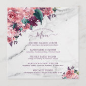 Brunch der Mütter am Tag des Brunch Menükarte (Vorderseite)