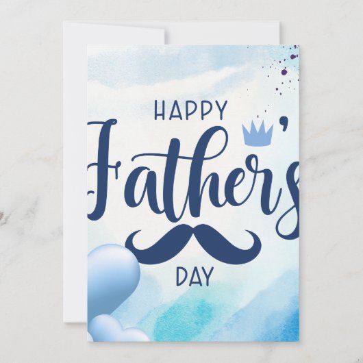 Brunch des Vaters Einladung (Vorderseite)