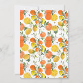 Brunch Einladung, Bridal Brunch Einladung, Geburts Einladung (Rückseite)