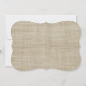 Brunch-Einladung der süße Leinwand-Blumenmutter Einladung (Rückseite)