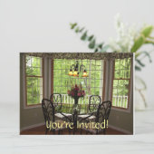 Brunch-Einladung Einladung (Stehend Vorderseite)