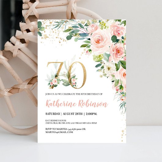 Brunch Einladung zum 70.