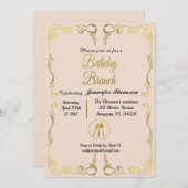 Brunch-Einladung zum Geburtstag Einladung (Vorne/Hinten)