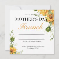Brunch-Einladung zum Muttertag