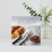 Brunch-Einladungen Einladung (Stehend Vorderseite)