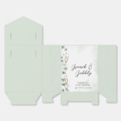 Brunch Eucalyptus Champagne Garden Baby Dusche Geschenkschachtel (Ungefaltet)
