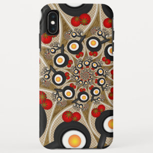 Brunch Fraktal Art Funny Food, Tomaten, Eier Case-Mate iPhone Hülle