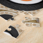 Brunch Fraktal Art Funny Food, Tomaten, Eier Puzzle (Seite)